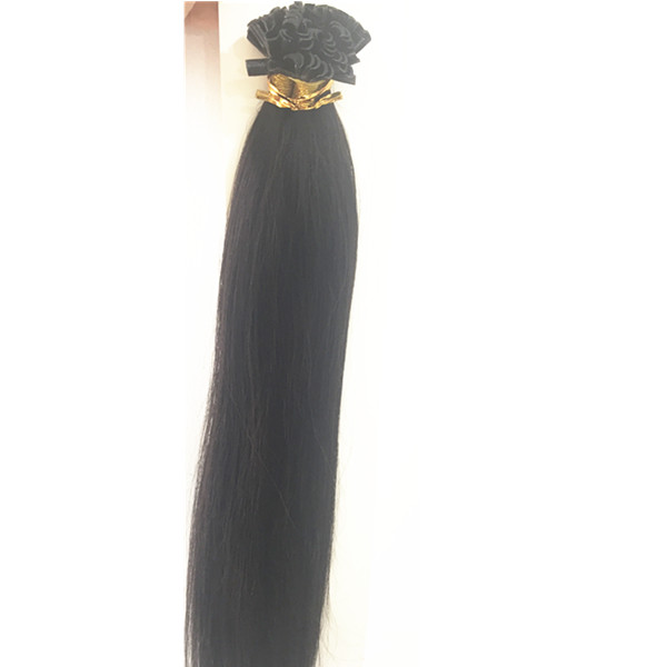 I tips and U tips hair extensions prebonded keratin hair 100g/pack YL135